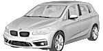 BMW F45 P06B8 Fault Code